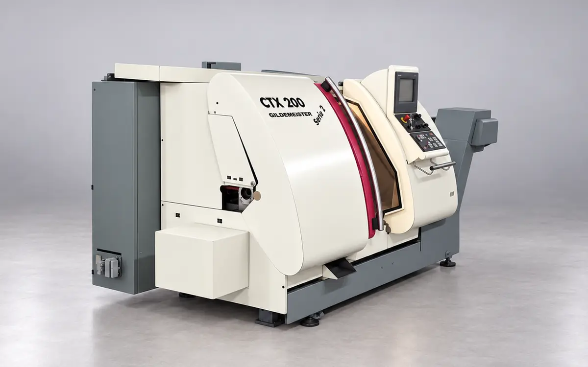 Tokarka CNC DMG CTX 200 S2 do obróbki z pręta