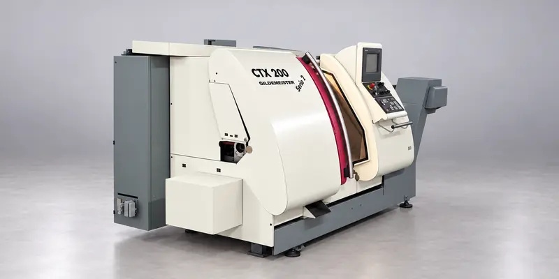 Tokarka CNC DMG CTX 200 S2 do obróbki z pręta